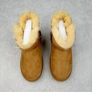 UGG Tan Shearling Winter Boots